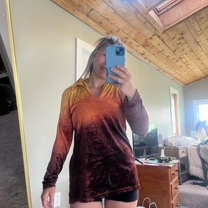 Gradient Velvet Women's Free People Top